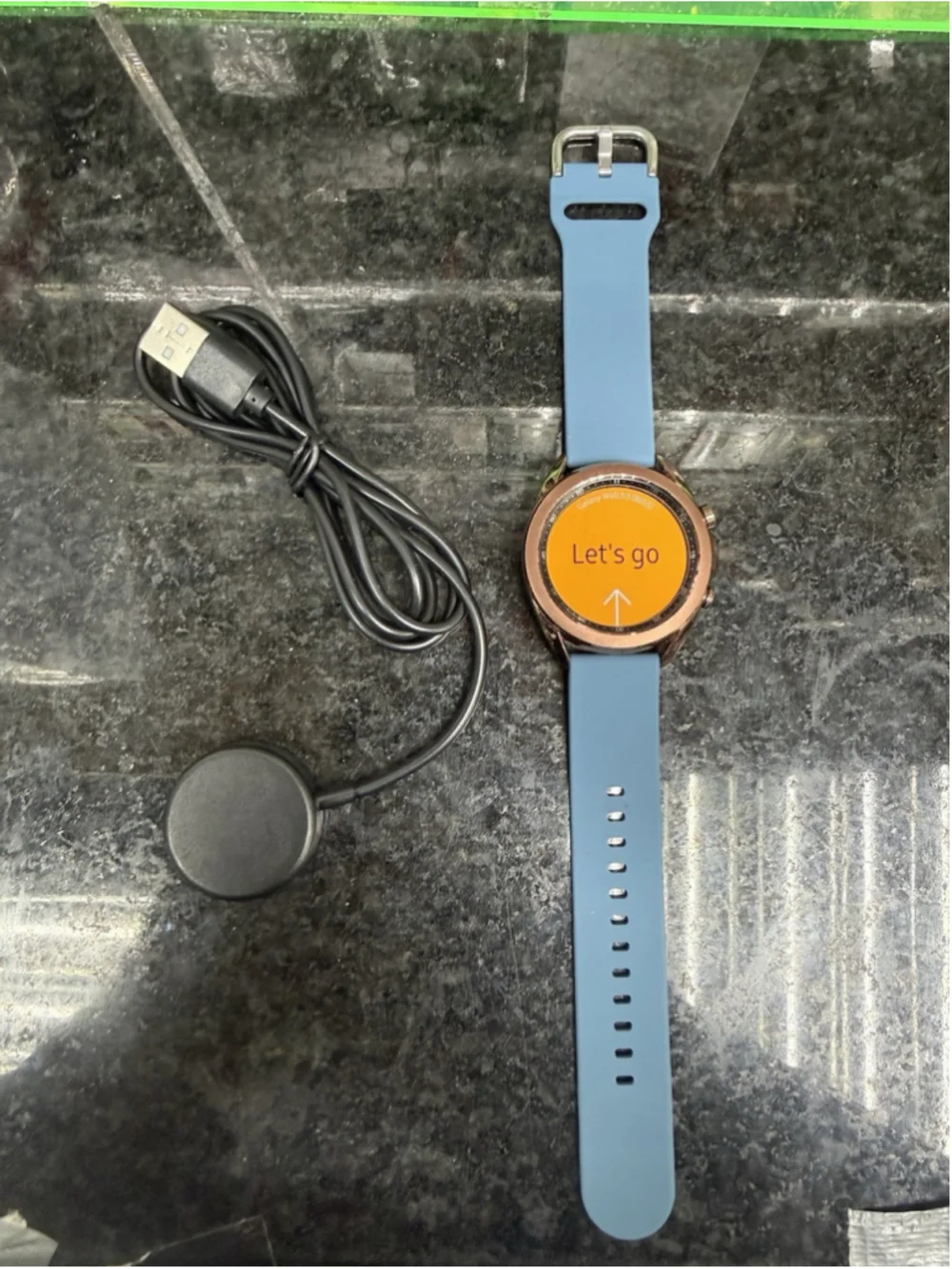 Galaxy Watch 3 41mm Smartwatch – Rose Gold/Blue